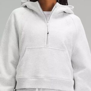 Lululemon gray scuba hoodie